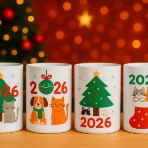 Kedi Ve Köpekli Kupalar